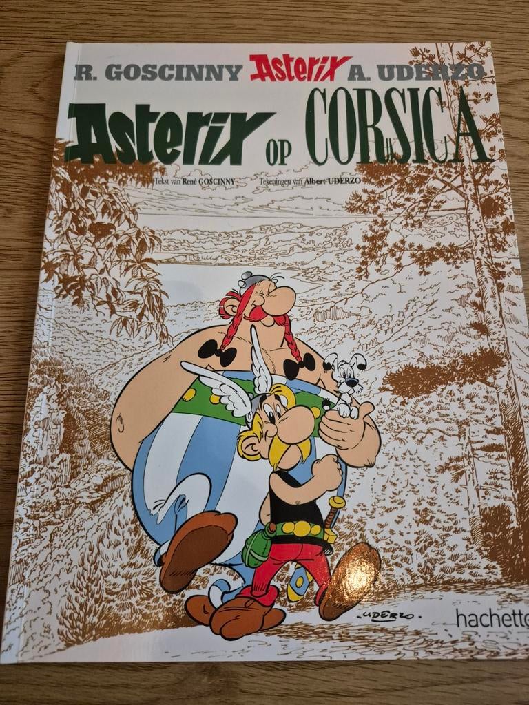Asterix op Corsica - Stripboek, Boeken, Stripboeken, Gelezen, René Goscinny, Albert Uderzo, Eén stripboek, Ophalen of Verzenden