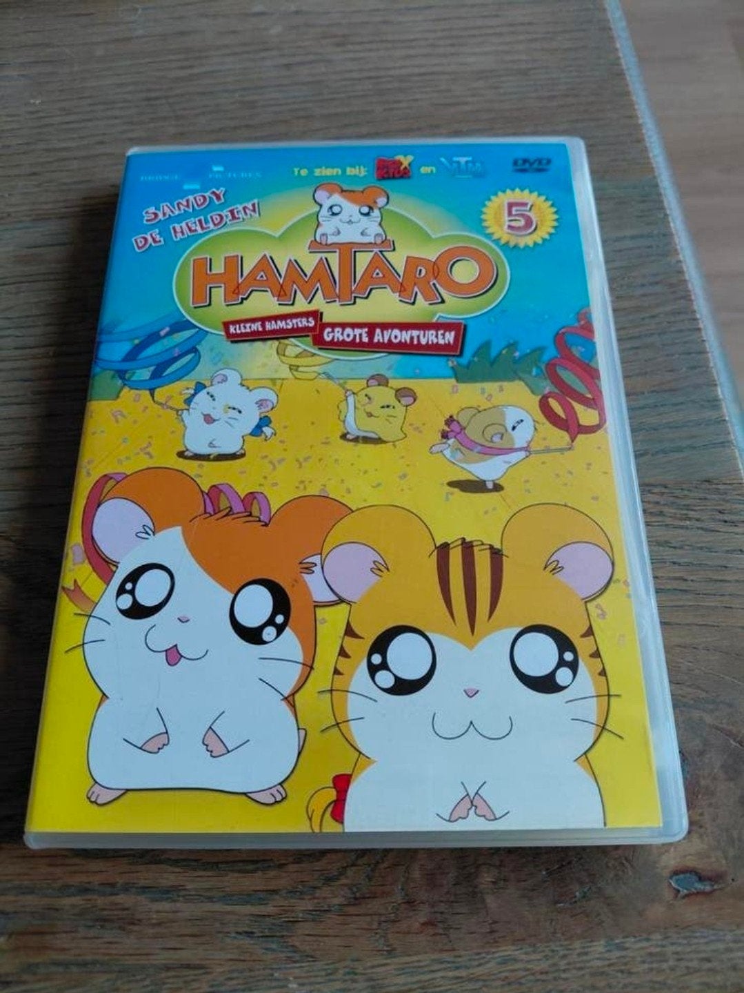 Hamtaro dvd 5 sandy de heldin. Fox kids., Cd's en Dvd's, Dvd's | Tekenfilms en Animatie, Gebruikt, Tekenfilm, Ophalen of Verzenden