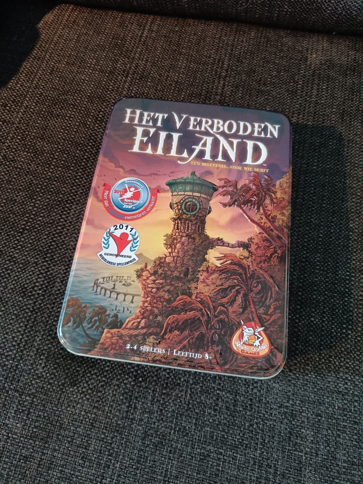 Het Verboden Eiland - Coöperatief bordspel, Een of twee spelers, Ophalen of Verzenden, Zo goed als nieuw, Gamewright