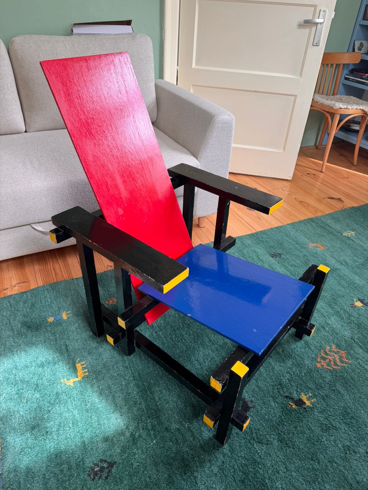 Rietveld stoel, Ophalen, Gebruikt, Overige kleuren, Rietveld/De Stijl