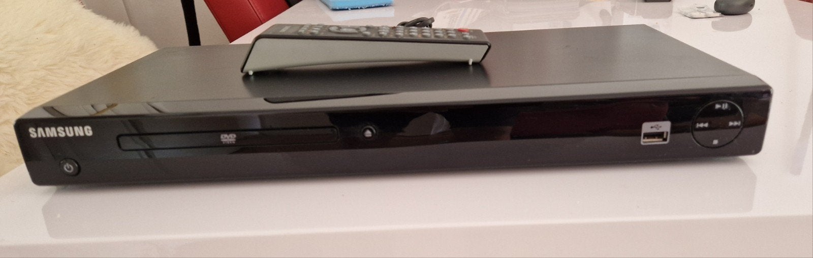 Samsung dvd speler met hdmi uitgang en ab, Audio, Tv en Foto, Blu-ray-spelers, Ophalen of Verzenden, Zo goed als nieuw, Samsung