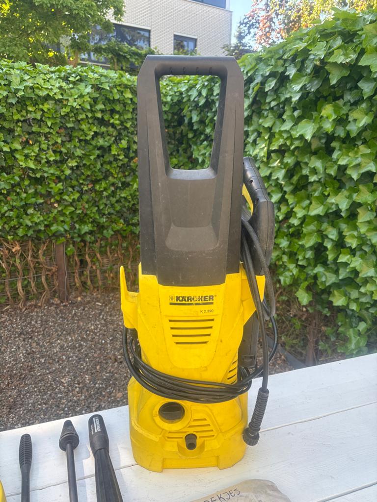Kärcher K2.390 Hogedrukreiniger met Terrasreiniger, Ophalen, Zo goed als nieuw