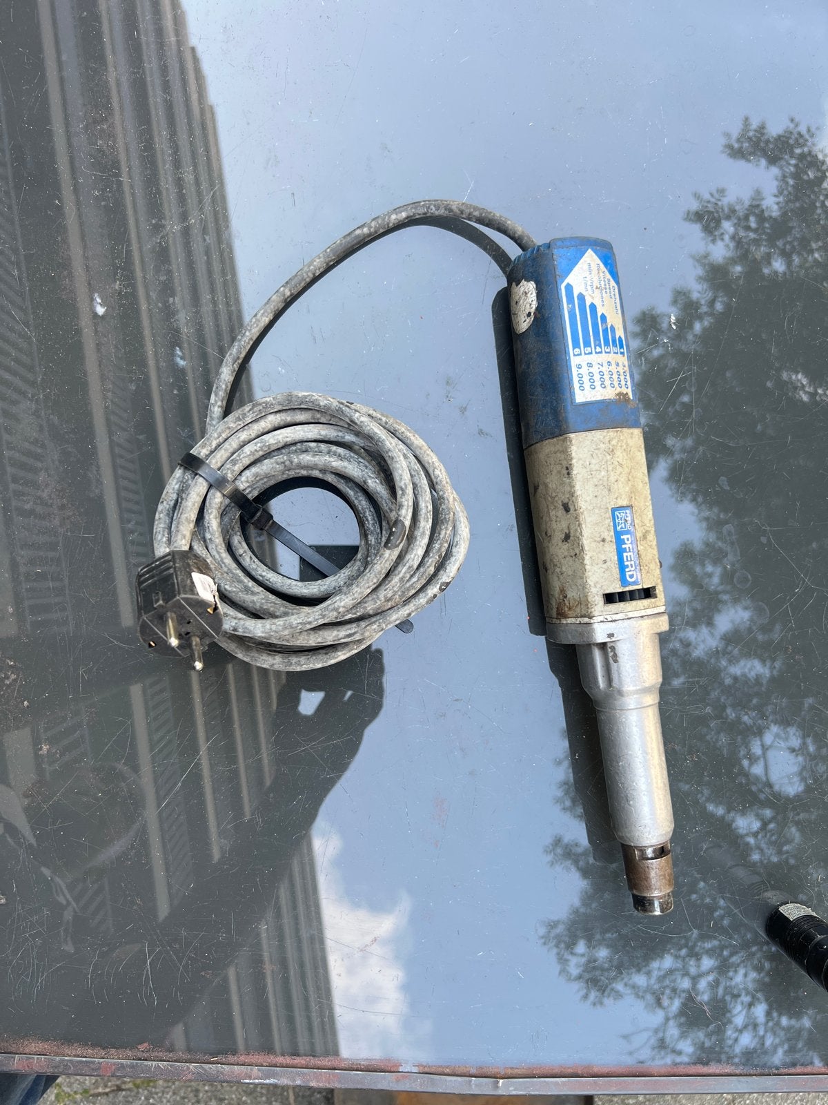 2 keer binnentol / houtrotfrees defect, Doe-het-zelf en Verbouw, Ophalen of Verzenden, Gebruikt, Haakse slijper, Overige merken