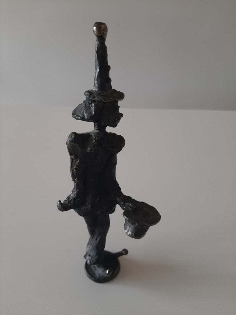 Bronzen Cliniclown CORRIE AMMERLAAN, Ophalen of Verzenden, Zo goed als nieuw, Mens