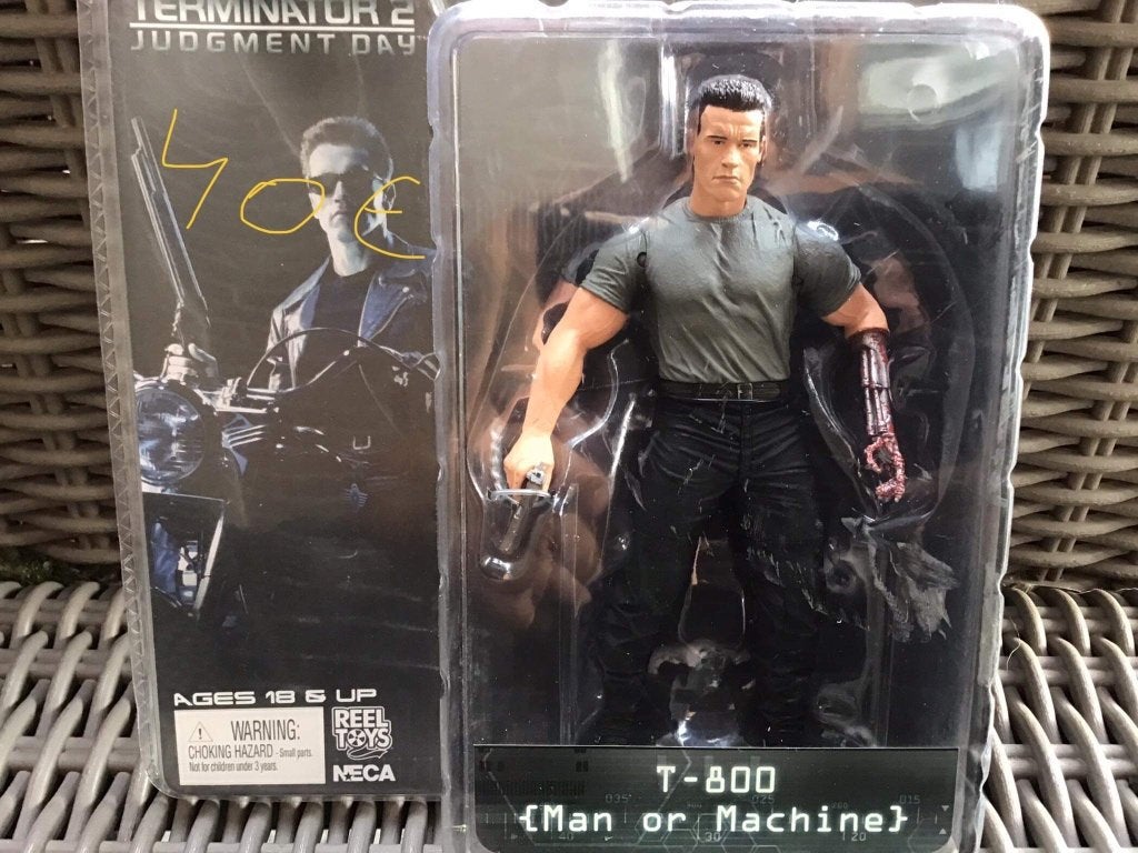 Terminator man or machine, Ophalen of Verzenden, Nieuw, Film, Actiefiguur of Pop