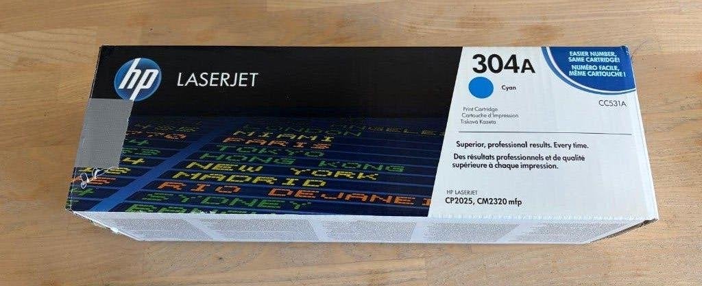 Toner voor HP color Laserjet 304A nieuw cyan / blauw, Ophalen of Verzenden, Nieuw, Toner, HP