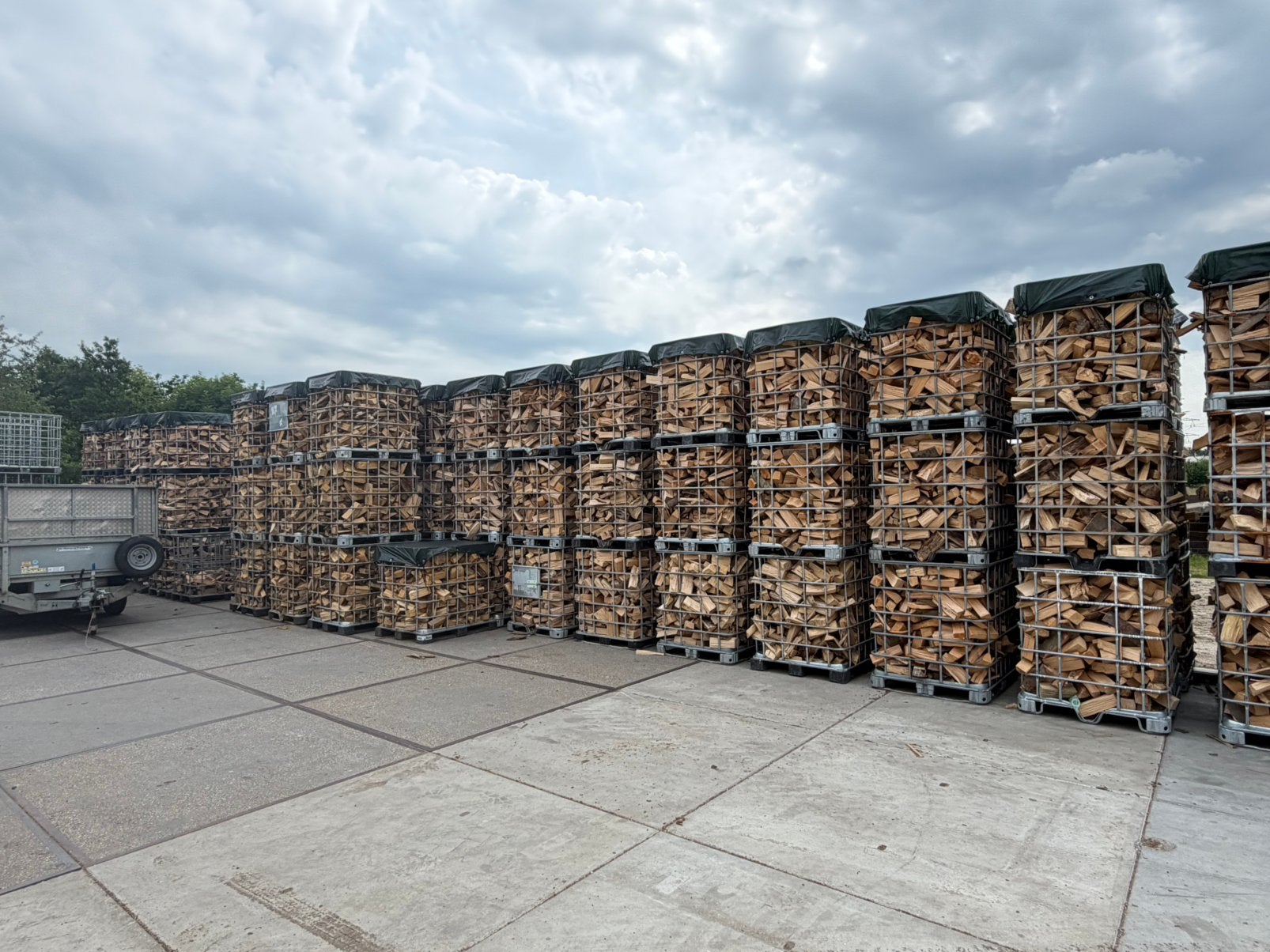 Eiken beuken haardhout brandhout ofyr bbq plancha vuurkorf, 6 m³ of meer, Ophalen of Verzenden, Beukenhout, Blokken