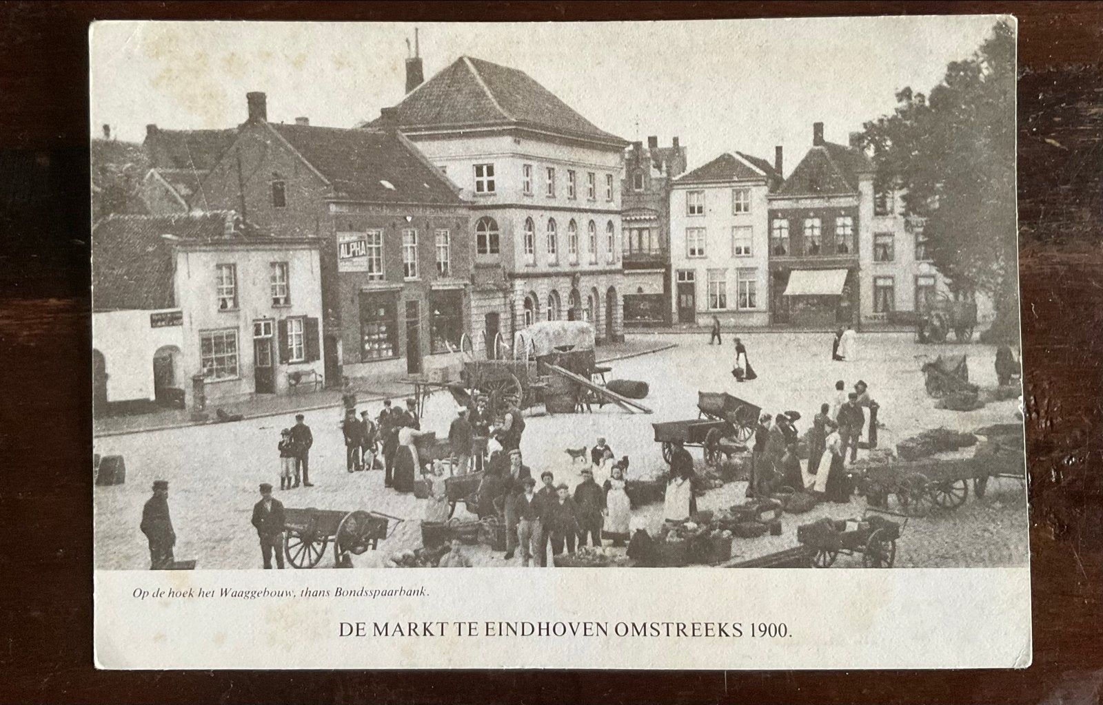 Ansichtkaart Eindhoven - De Markt omstreeks 1900, Verzenden, Voor 1920, Ongelopen, Noord-Brabant