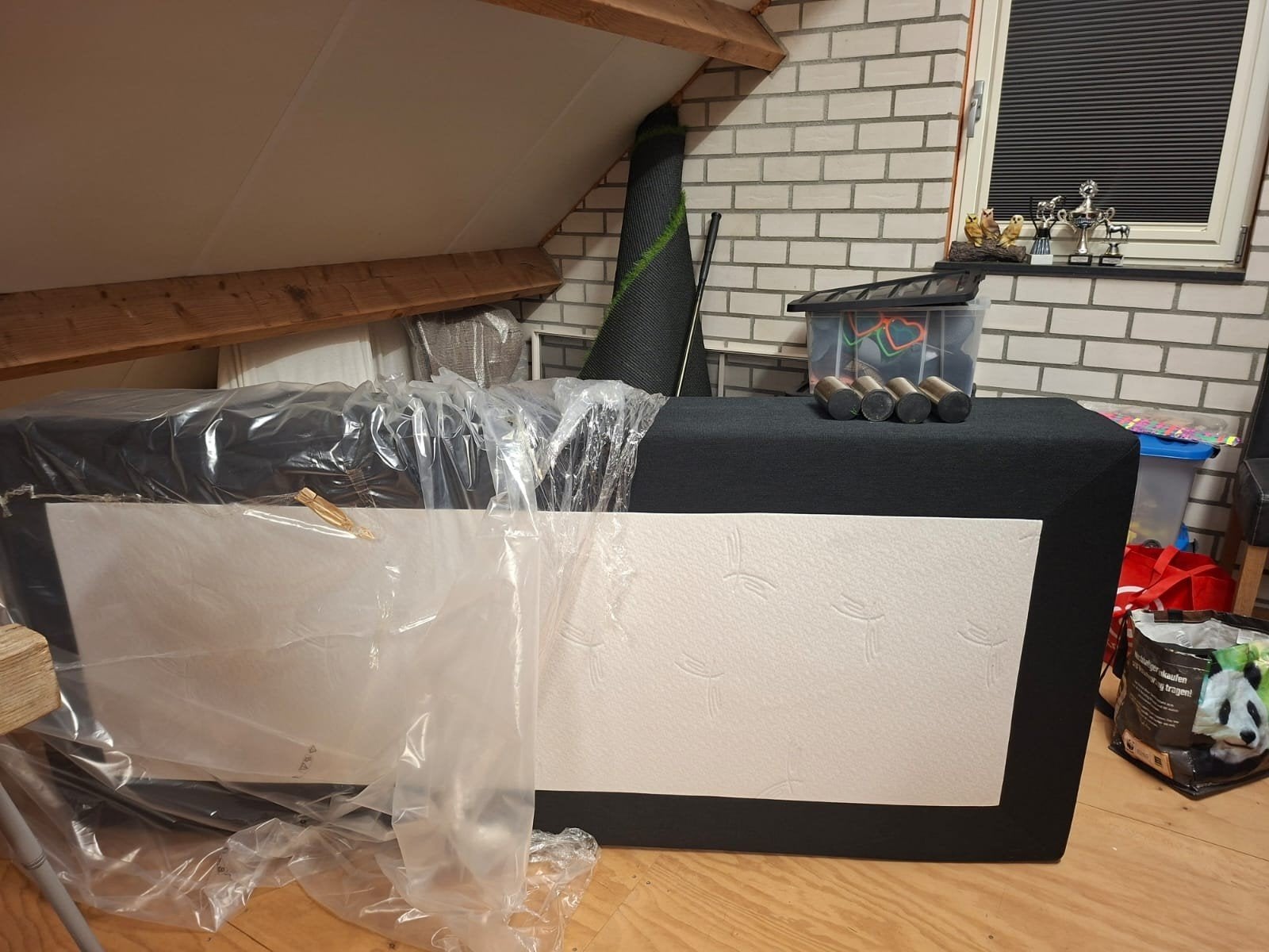 Beter Bed boxspring Miodormio 90 x 210cm te koop, Ophalen, 90 cm, Eenpersoons, 210 cm