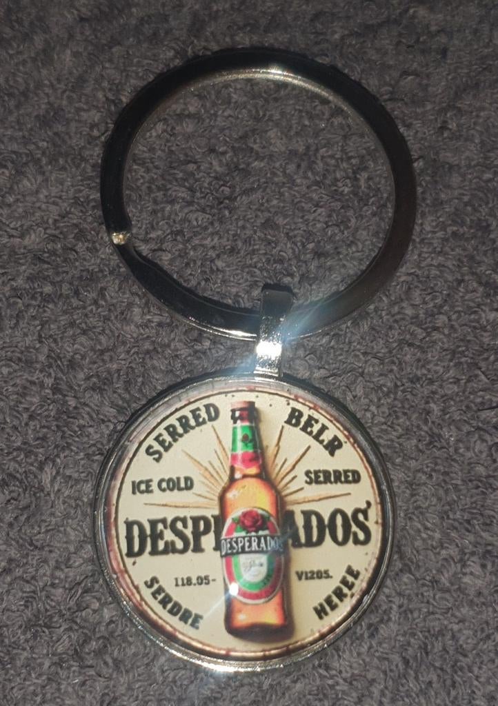 sleutelhanger van desperados., Verzamelen, Biermerken, Ophalen of Verzenden, Nieuw, Overige merken