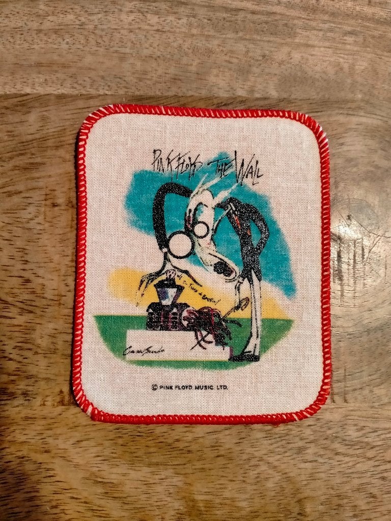 Pink Floyd another brick in the Wall vintage patch muziek, Ophalen of Verzenden, Zo goed als nieuw, Kleding