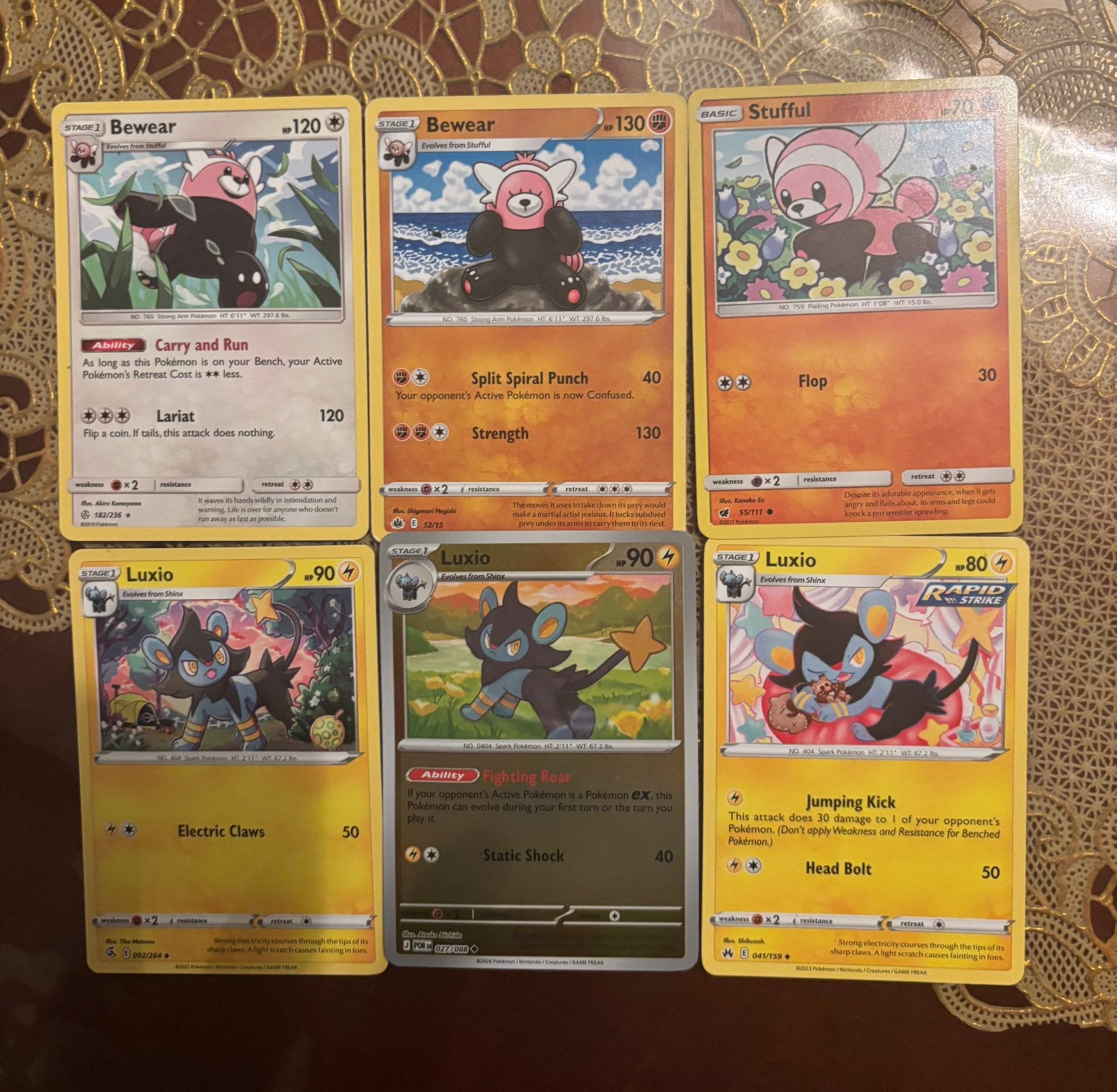 Bewear + luxio set, Verzenden, Zo goed als nieuw
