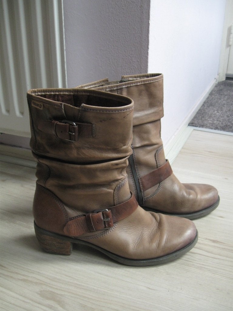 PIKOLINOS bruin leren stoere laars maat 40, Kleding | Dames, Bruin, Lage of Enkellaarzen, Ophalen of Verzenden, Zo goed als nieuw