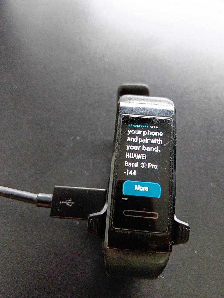 Huawei Band 3 Pro - Zwart (TER-B19), Zwart, Ophalen of Verzenden, Zo goed als nieuw, Waterdicht