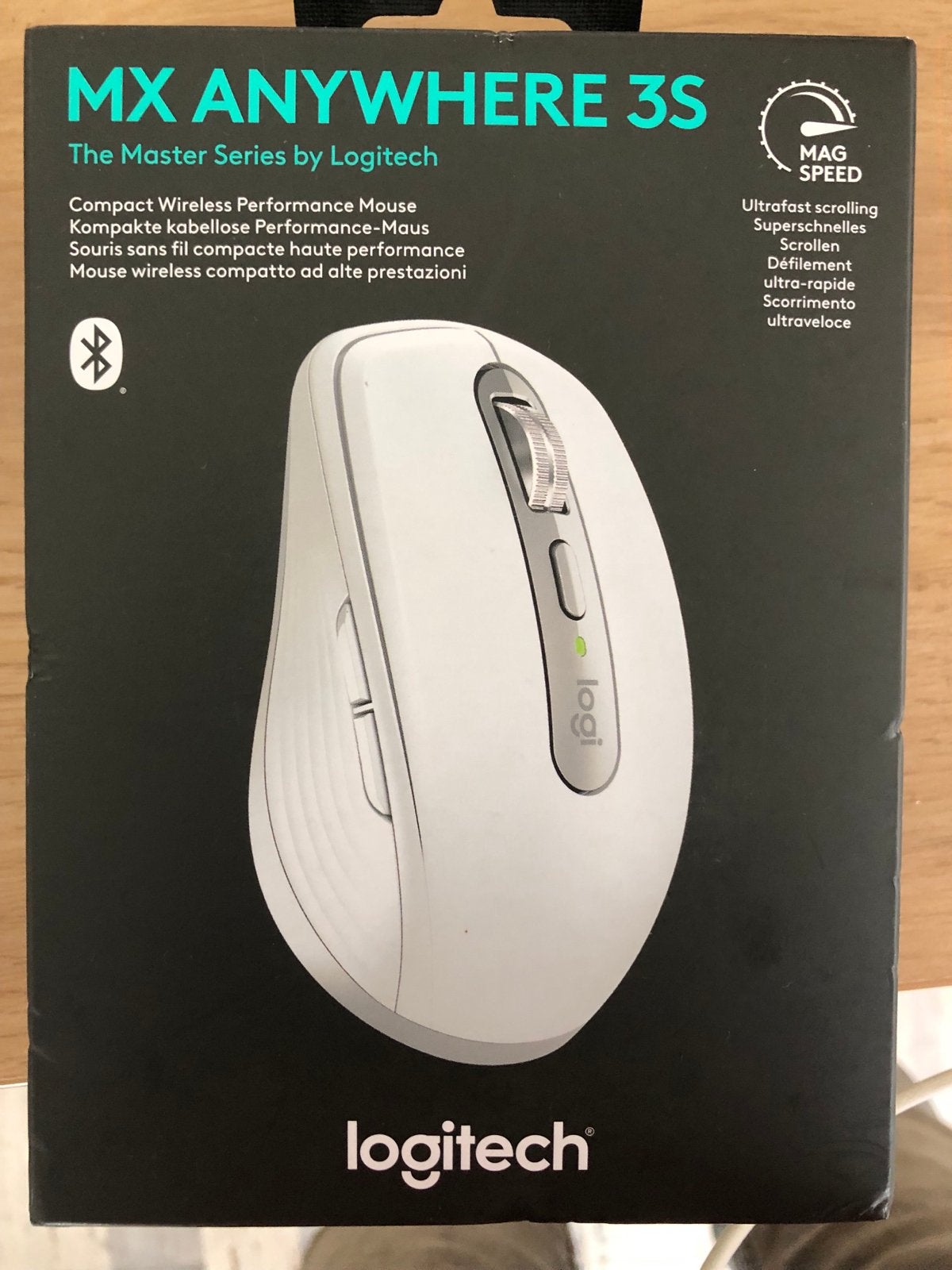 Logitech MX Anywhere 3S - Nieuw in doos, Computers en Software, Muizen, Ophalen of Verzenden, Nieuw, Draadloos, Muis