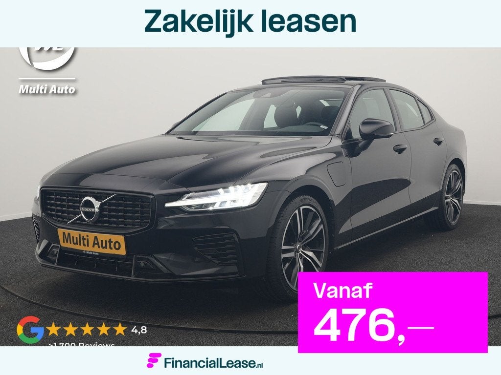 Volvo S60 T8 AWD R Design Polestar Engineerd PHEV 405pk Deal, Automaat, Gebruikt, Zwart, Zwart
