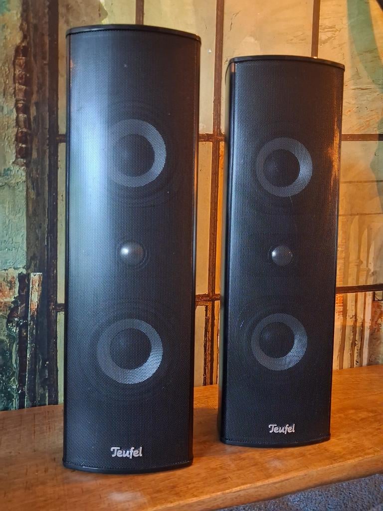 Teufel speakers, Overige merken, Ophalen of Verzenden, Zo goed als nieuw, 120 watt of meer