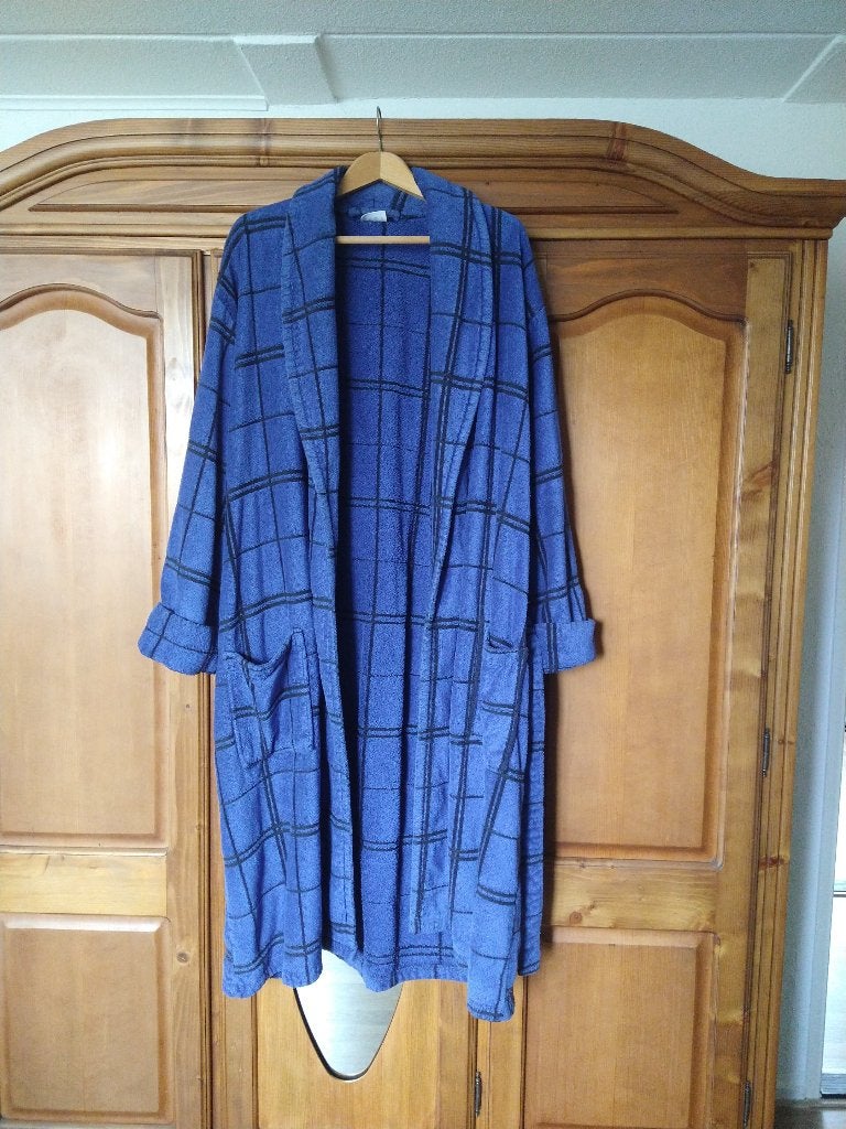 Dikke ochtendjas badjas 100% katoen maat XXL, Ophalen of Verzenden, Zo goed als nieuw, Overige maten