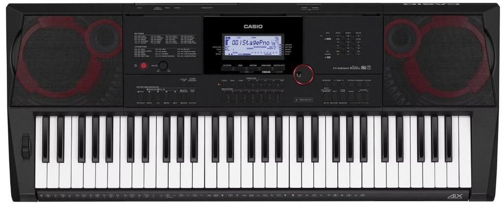 Casio CT-X3000 Top Keyboard 800 sounds 235 ritmes, Ophalen, Casio, 61 toetsen, Zo goed als nieuw
