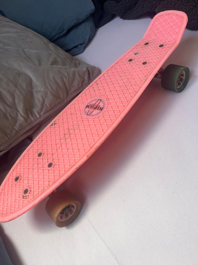 Roze Penny Skateboard - Gebruikt, Ophalen, Gebruikt, Skateboard