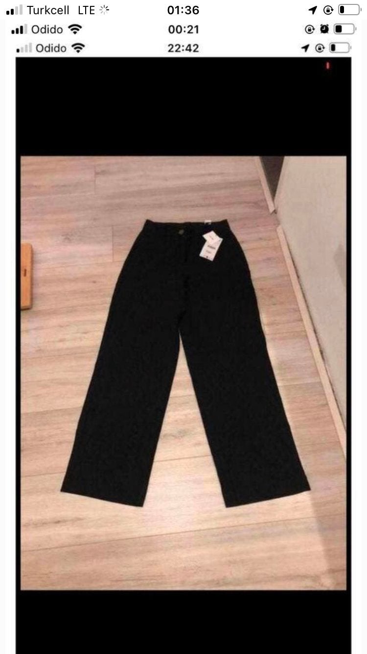 pantalon, Ophalen, Nieuw, Zwart