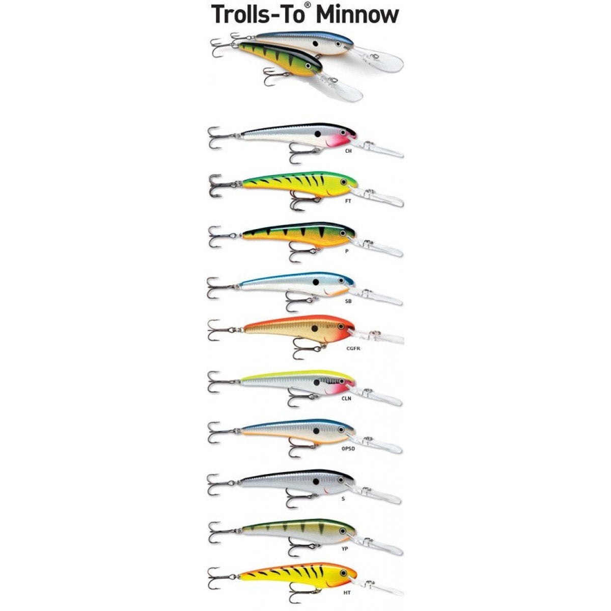 GEZOCHT: Rapala Trolls to minnow., Ophalen of Verzenden, Zo goed als nieuw, Overige typen
