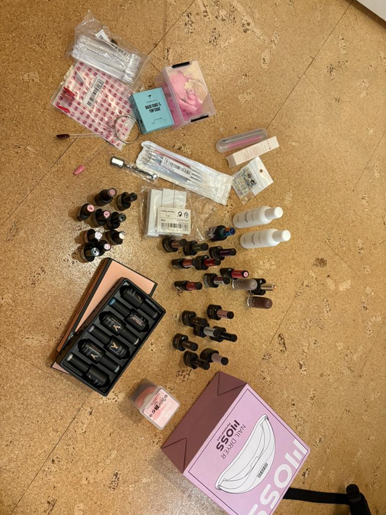 Volledige gellak set, Sieraden, Tassen en Uiterlijk, Uiterlijk | Cosmetica en Make-up, Zo goed als nieuw, Handen en Nagels, Overige kleuren