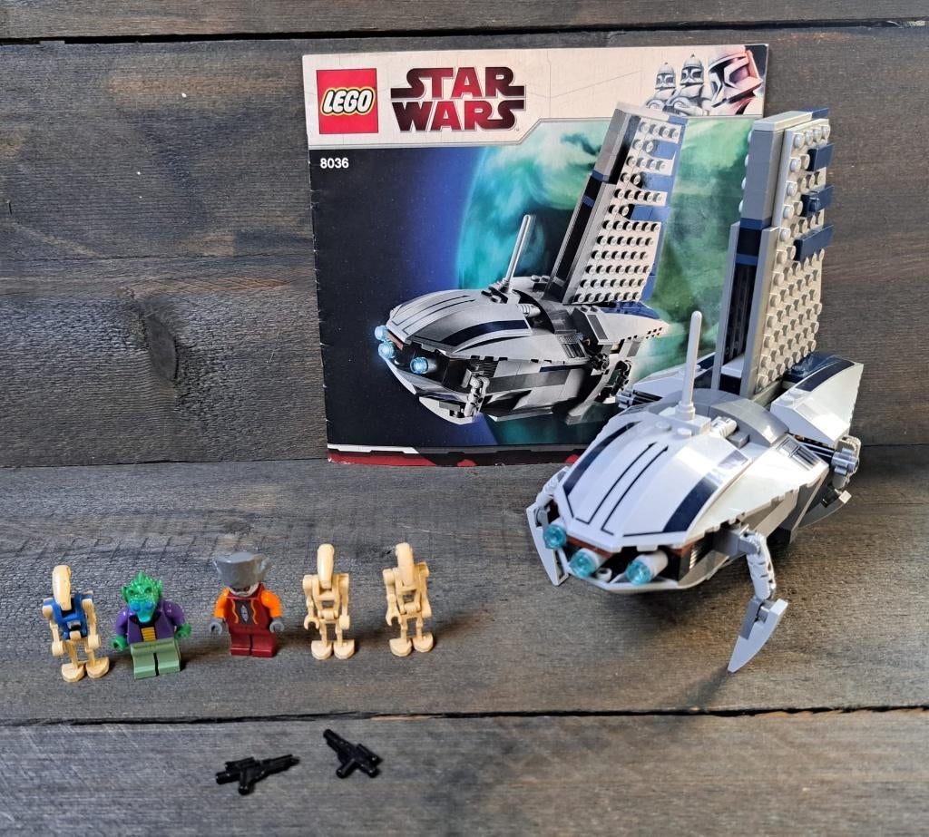 Lego Star Wars set 8036. Separatist Shuttle, Star Wars, Lego, Ophalen of Verzenden, Complete set