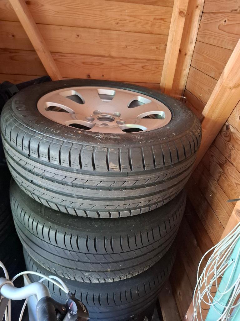 BMW Style 165 17 inch velgen set van 5, Ophalen, Gebruikt, 17 inch, 235 mm