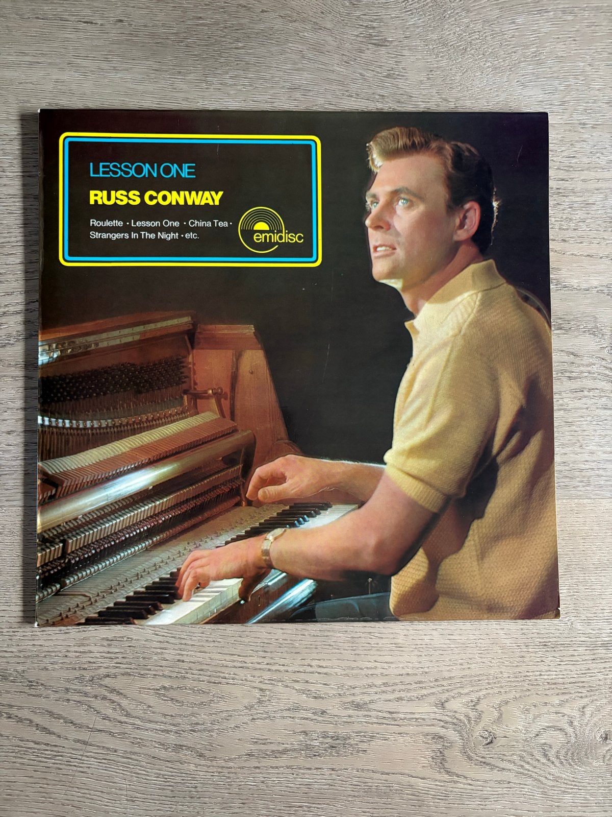 Nieuwstaat! Russ Conway - Lesson One LP (Emidisc), LP, Pop, Ophalen of Verzenden, Zo goed als nieuw