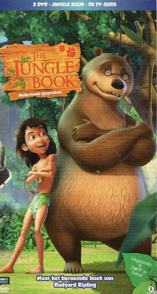 2DVD - The Jungle book NR0569, Alle leeftijden, Verzenden, Gebruikt, Avontuur