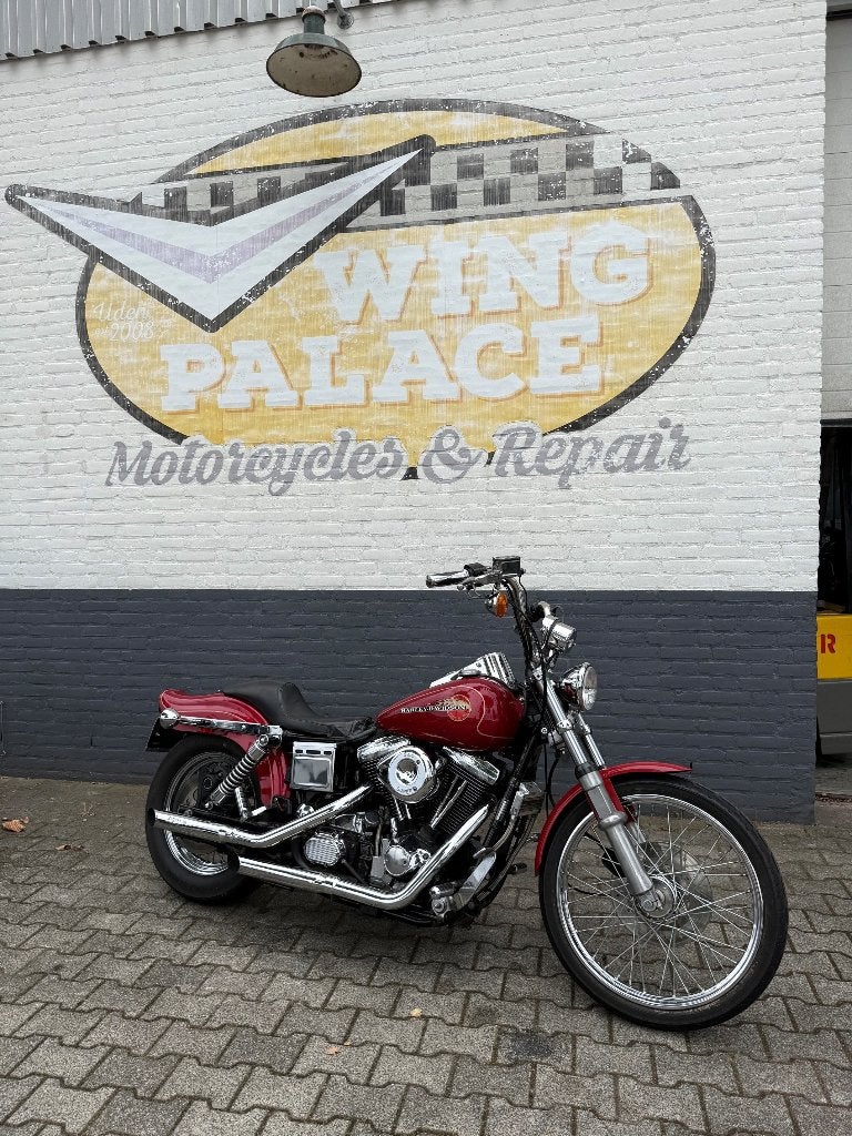 Harley FXDWG Wide Glide nette originele motor.!!, 2 cilinders, Occasion, 1340 cc, Bedrijf