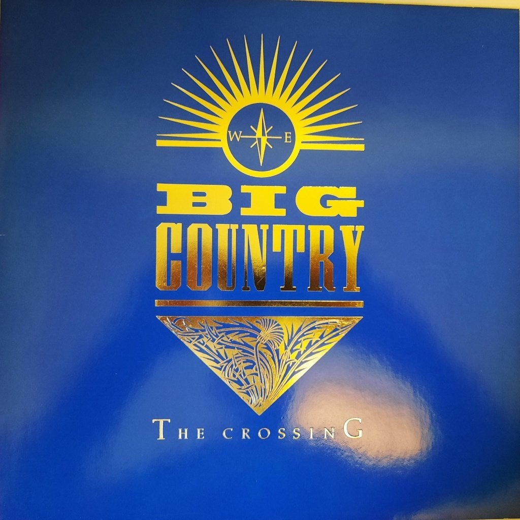 LP "The Crossing" - Big Country, Cd's en Dvd's, Vinyl | Rock, LP, Ophalen of Verzenden, Zo goed als nieuw, Inclusief binnenhoes