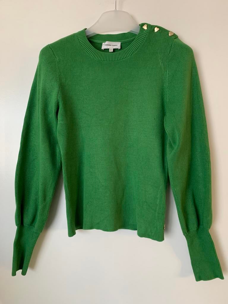 Trui van Fabienne Chapot maat M, Ophalen of Verzenden, Zo goed als nieuw, Maat 38/40 (M), Groen