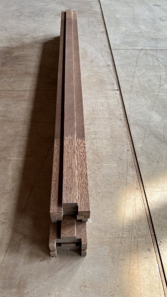 Raamkozijn hardhout, Doe-het-zelf en Verbouw, Raamkozijn, Nieuw, 75 tot 150 cm, Hout