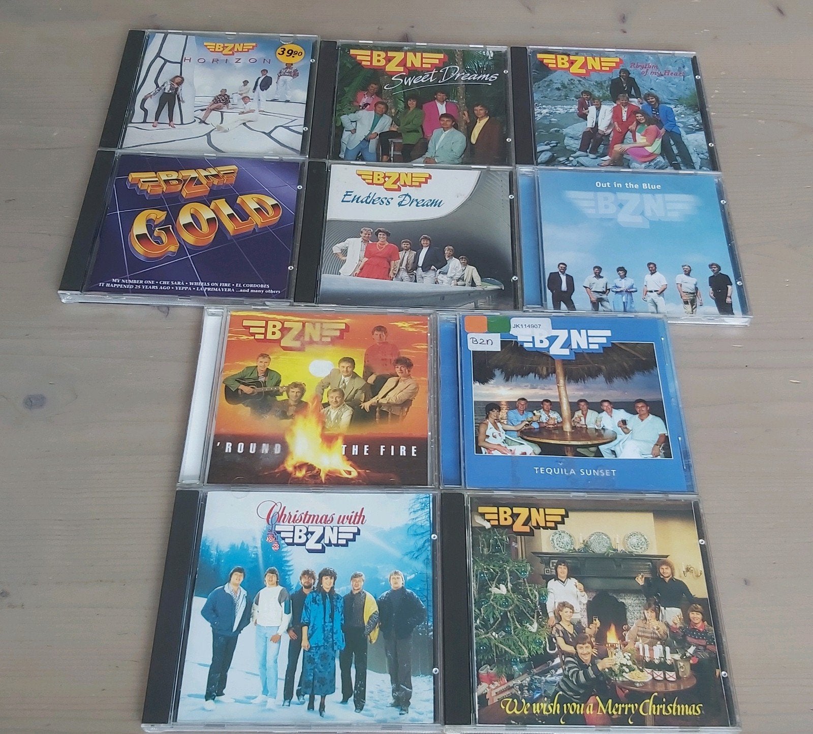 Cd's BZN 10 titels één koop, Ophalen of Verzenden, Zo goed als nieuw