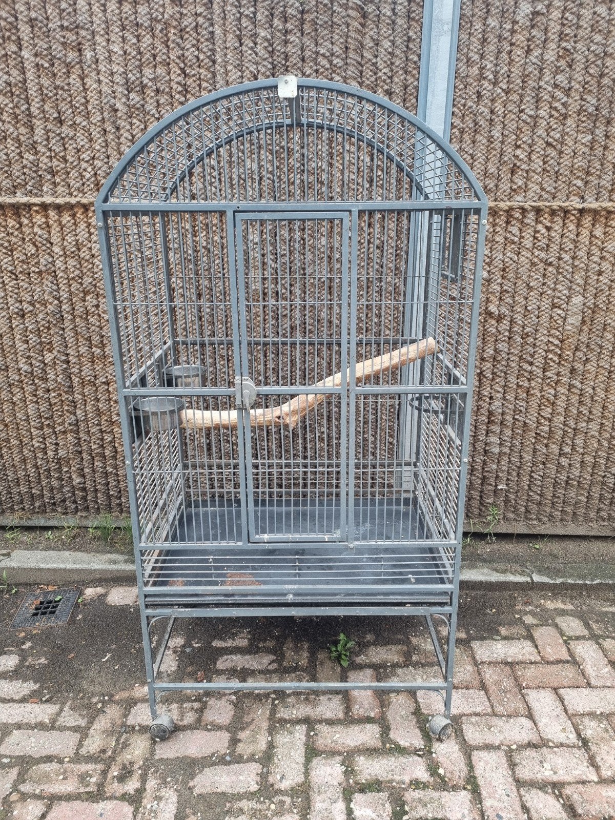 Vogel/Papegaai Kooi - 160 x 80 x 60 cm, Dieren en Toebehoren, Ophalen, Zo goed als nieuw, Metaal, Vogelkooi