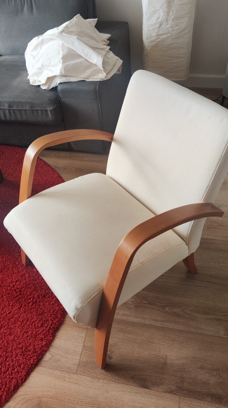IKEA Hova fauteuil uit de jaren '90 - Uitstekende, Ophalen, Gebruikt, Modern, Scandinavisch, Wit