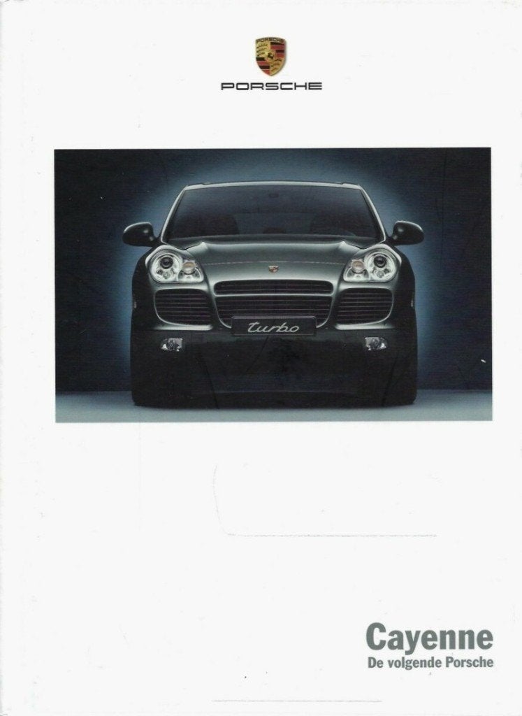 BOEKWERK PORSCHE CAYENNE., Ophalen of Verzenden, Nieuw, Porsche, Porsche