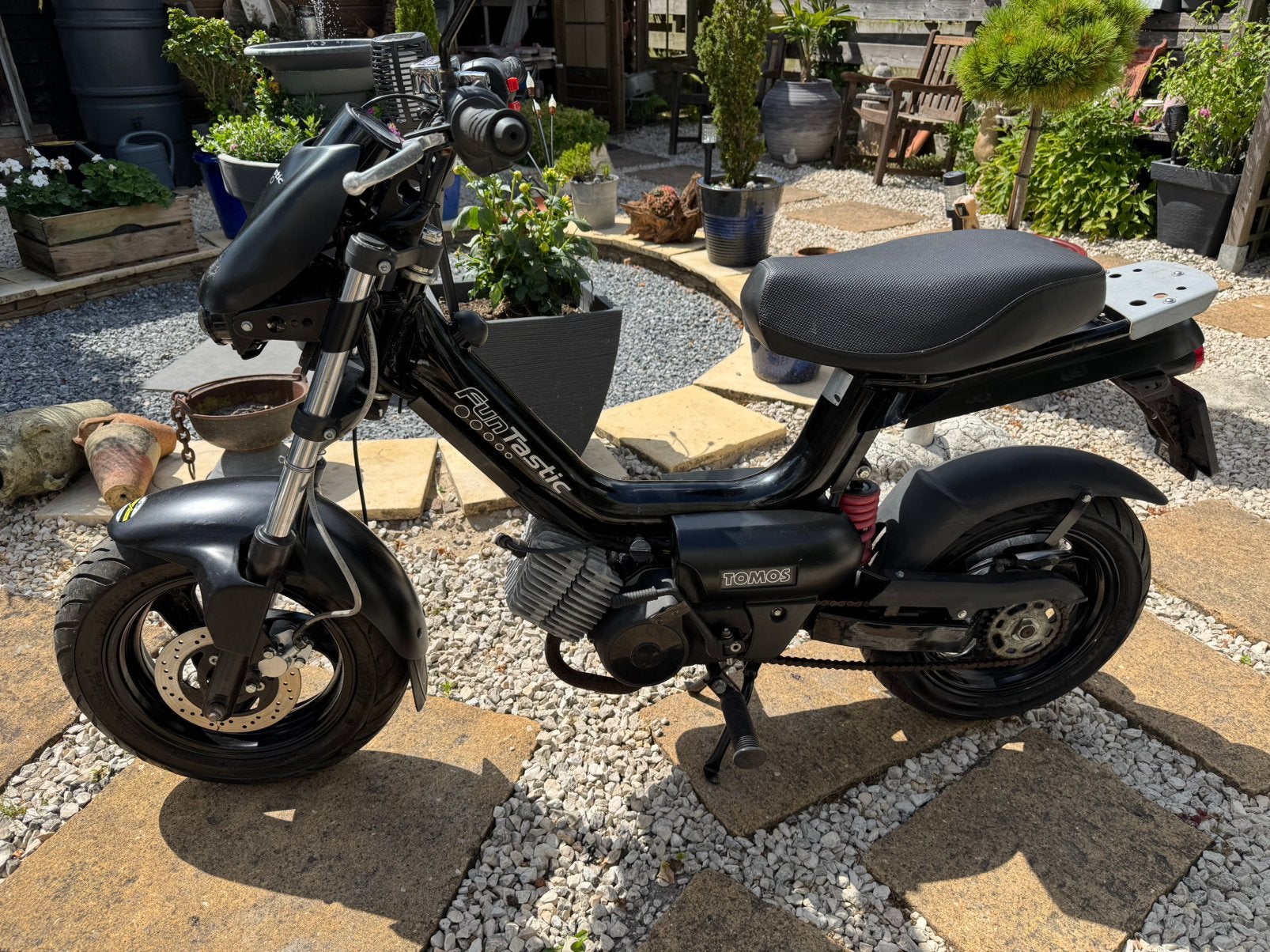 Tomos Funtastic met blauw kenteken inruil kan, Fietsen en Brommers, Brommers | Tomos, Ophalen of Verzenden, Gebruikt