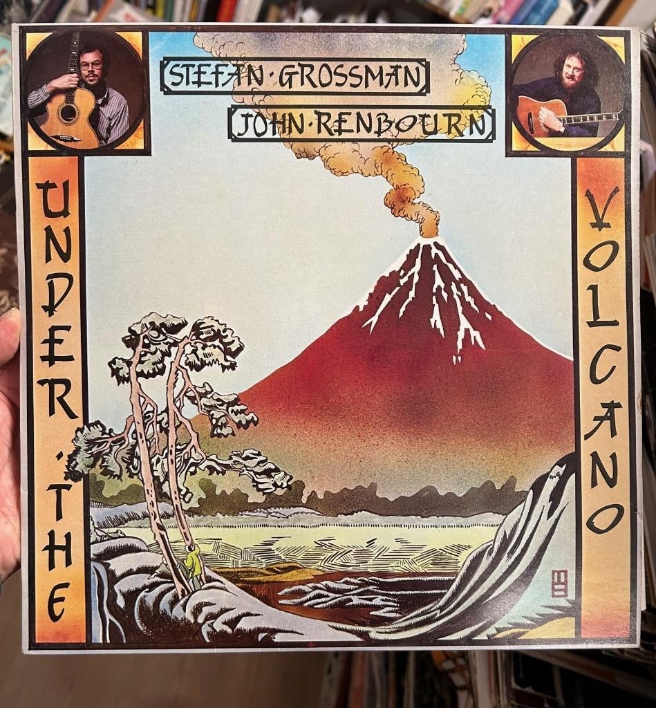 Stefan Grossman & John Renbourn : Under the volcano (lp), Ophalen of Verzenden, Zo goed als nieuw, 12 inch, Overige genres