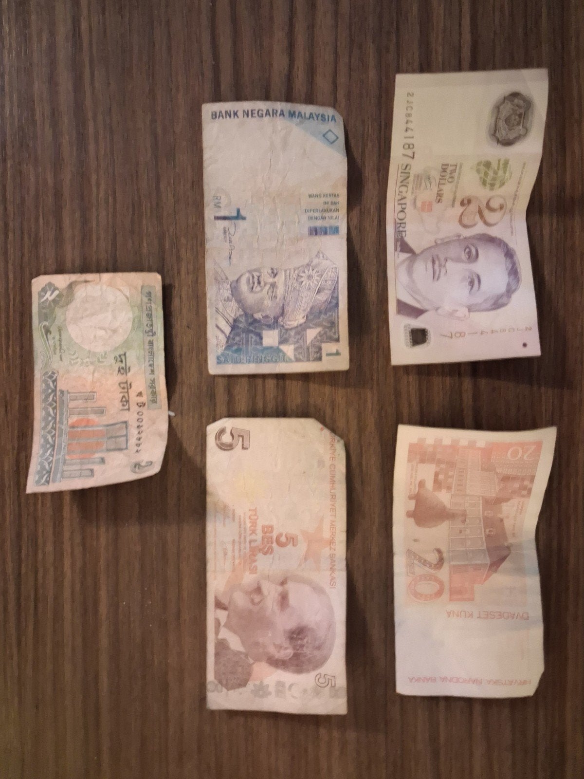 Oud buitenlands geld - Diverse biljetten voor verzamelaars, Postzegels en Munten, Ophalen of Verzenden, Overige landen, Setje