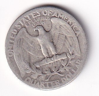 USA 1/4 Dollar 1939 Zeer Goed, Postzegels en Munten, Verzenden, Noord-Amerika, Losse munt, Zilver