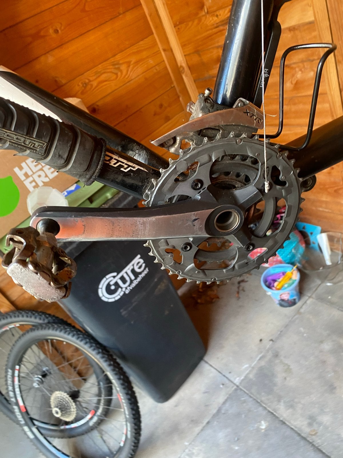 Shimano XTR 3x9 Groepset incl. Cassette, Fietsen en Brommers, Gebruikt, Overige materialen, Ophalen of Verzenden, Derailleur of Ketting