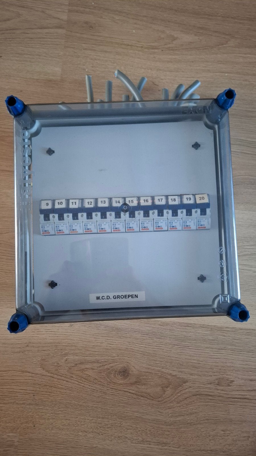 Groepenkast Eaton met B16 automaat, Ophalen of Verzenden, Overige typen