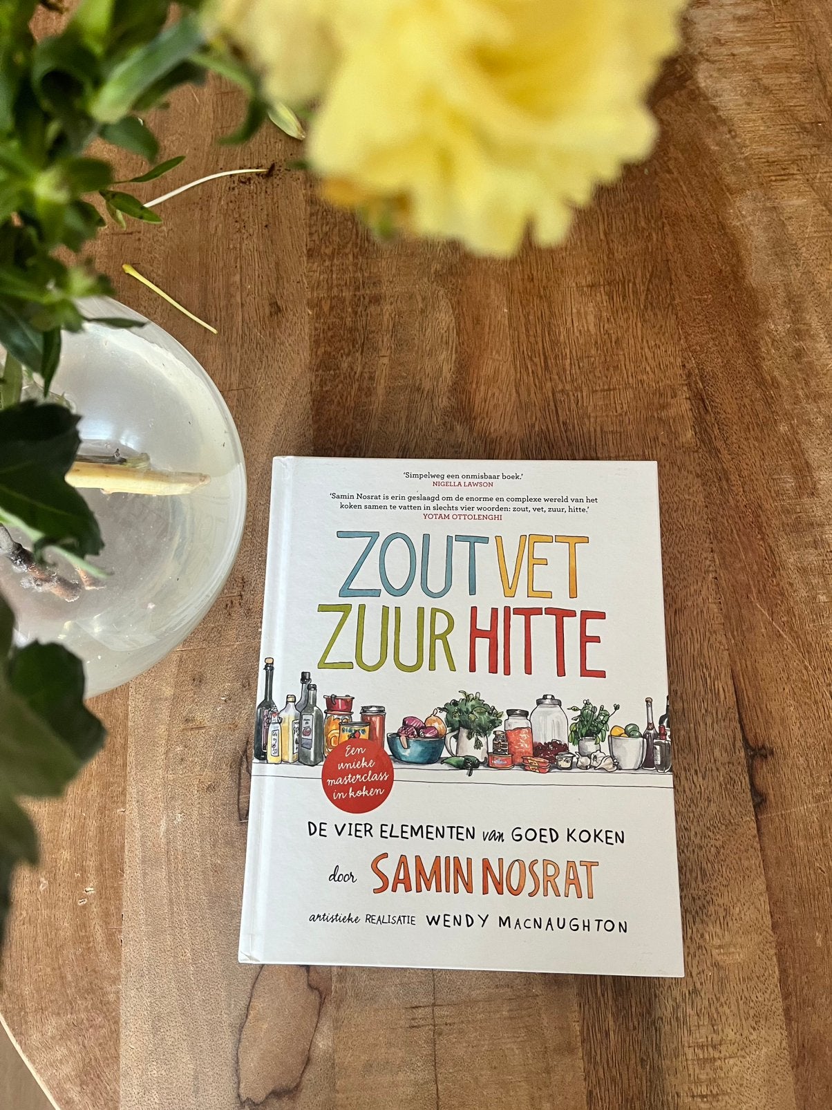 Zout vet zuur hitte - Samin Nosrat, Ophalen of Verzenden, Zo goed als nieuw