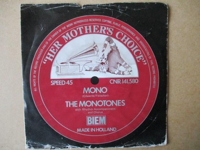 s3421 monotones - mono, Ophalen, Gebruikt, Overige genres, 7 inch