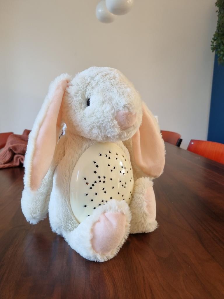 Konijn knuffel met sterrenprojector, Ophalen, Overige merken, Met licht, Konijn