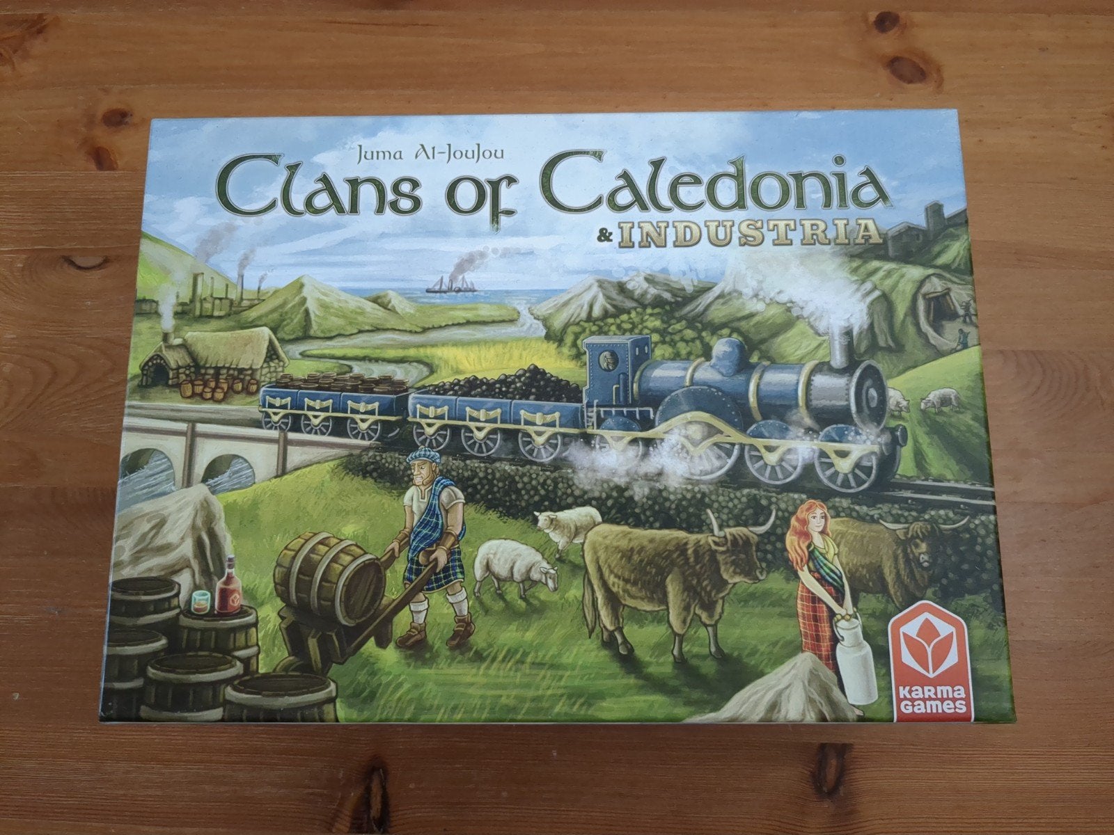 Clans of Caledonia & Industria Bordspel, Een of twee spelers, Ophalen of Verzenden, Zo goed als nieuw, Karma Games