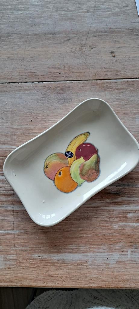 Vintage wibic reclame schaaltje schoonhoven plateel, Ophalen of Verzenden